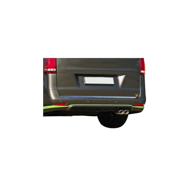 MOLDURA CROMADA ACERO INOXIDABLE PORTON TRASERO MERCEDES VITO W4