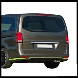 MOLDURA CROMADA MANETA PORTON TRASERO MERCEDES VITO W447 2014 