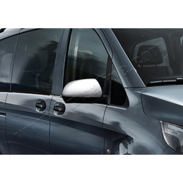 CUBRE RETROVISORES CROMADOS ABS MERCEDES VITO W447 2014 