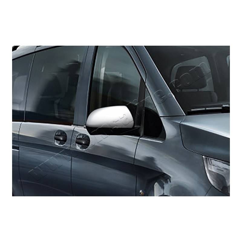CUBRE RETROVISORES CROMADOS ABS MERCEDES VITO W447 2014 