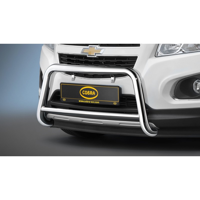 DEFENSA DELANTERA INOX O60 mm CHEVROLET TRAX 2013 
