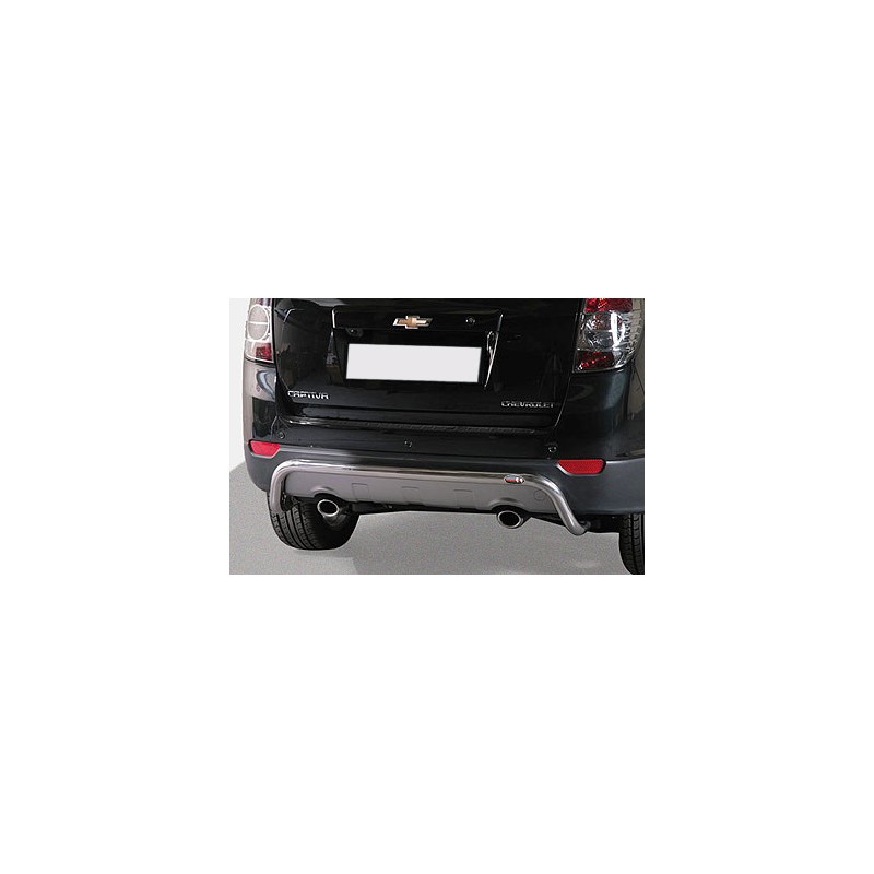 PROTECTOR PARACHOQUES INOX TRASERO CHEVROLET CAPTIVA 2011  O50mm