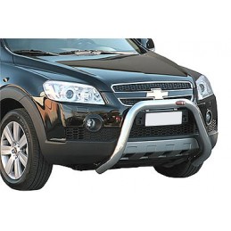 Defensa central inox O70mm Chevrlet Captiva 2006 2010 sin travie