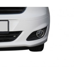 JUEGO AROS ANTINIEBLAS ACERO INOXIDABLE FORD COURIER 2014 