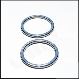 JUEGO AROS ANTINIEBLAS ACERO INOXIDABLE FORD COURIER 2014 