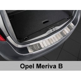 PROTECTOR PARACHOQUES TRASERO ACERO INOXIDABLE OPEL MERIBA B 201