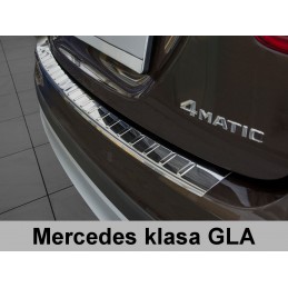 PROTECTOR PARACHOQUES TRASERO ACERO INOXIDABLE MERCEDES GLA X156