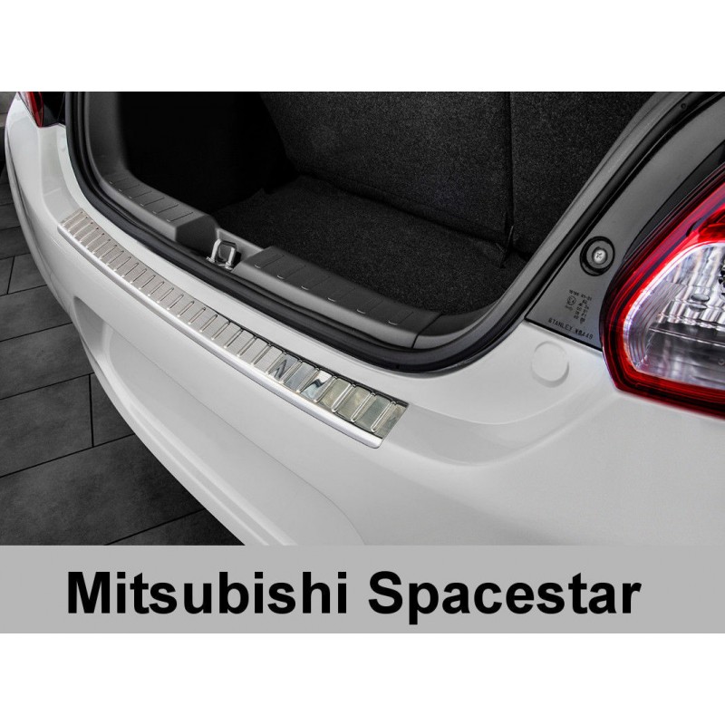 PROTECTOR PARACHOQUES TRASERO ACERO INOXIDABLE Mitsubishi Spaces