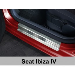 TALONERAS PUERTA ACERO INOXIDABLE SEAT IBIZA IV 08 12
