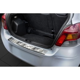 PROTECTOR PARACHOQUES TRASERO ACERO INOXIDABLE TOYOTA YARIS 09 1