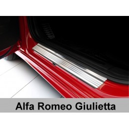 Taloneras puerta acero inoxidable Alfa Romeo Giulietta 2010 
