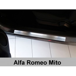TALONERAS PUERTA ACERO INOXIDABLE Alfa Mito 2008 