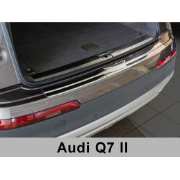 PROTECTOR PARACHOQUES TRASERO ACERO INOXIDABLE AUDI Q7 2015 