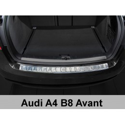 Protector parachoques acero inoxidable Audi A4 B8 Avant Facelift