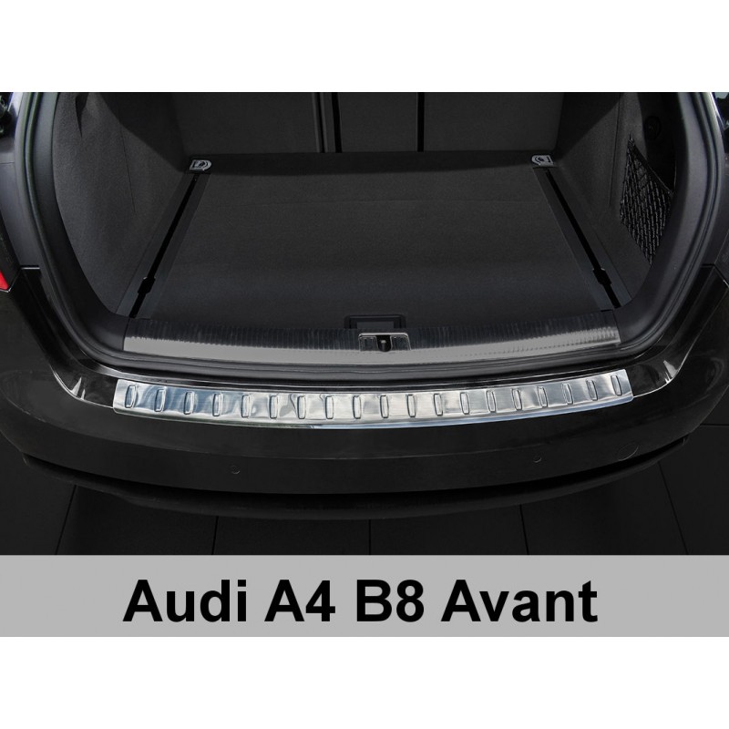 Protector parachoques acero inoxidable Audi A4 B8 Avant Facelift