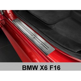 TALONERAS DE PUERTA ACERO INOXIDABLE BMW X6 F16 2014 
