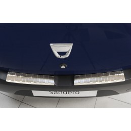 PROTECTOR PARACHOQUES TRASERO ACERO INOXIDABLE Dacia Sandero II