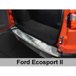 PROTECTOR PARACHOQUES TRASERO ACERO INOXIDABLE FORD Ecosport II