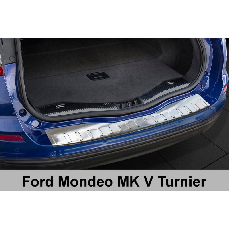 PROTECTOR PARACHOQUES TRASERO ACERO INOXIDABLE Ford Mondeo V Wag