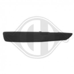 MOLDURA DELANTERA IZQUIERDA PARACHOQUES OPEL ZAFIRA B 2005  NEGR