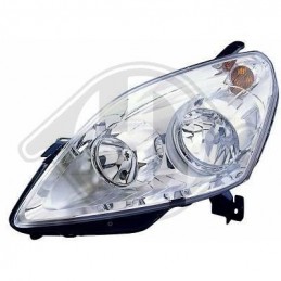 FARO DELANTERO IZQUIERDO OPEL ZAFIRA B 07    gt  gt  CHROME H1   H7   
