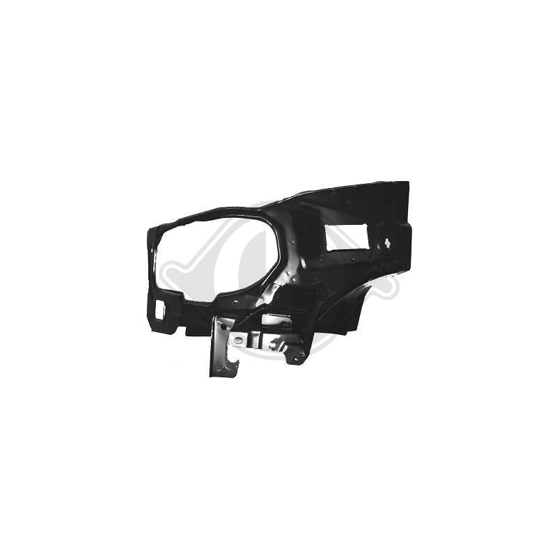 ALOJAMIENTO FARO CHAPA DELANTERO IZQUIERDO OPEL ZAFIRA A 99 05