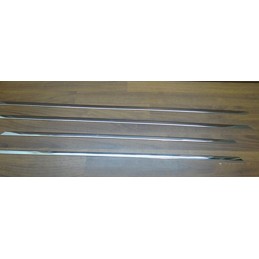 MOLDURAS LATERALES ACERO INOXIDABLE DACIA LODGY 2012 