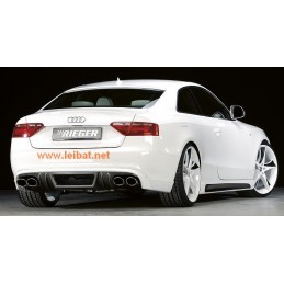 ANADIDO FALDON TRASERO EN CARBONO LOOK AUDI A5  B8  NO S5