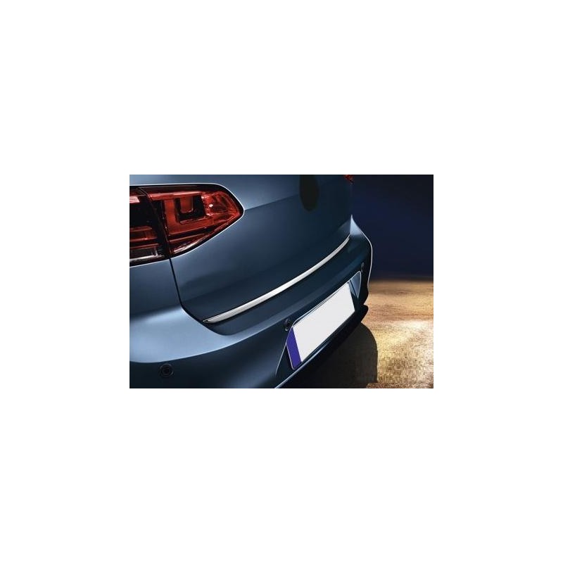 MOLDURA ACERO INOXIDABLE PORTON TRASERO VW GOLF VII 2012 