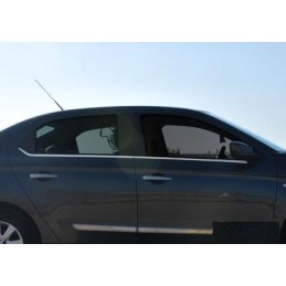 CUBRE MARCO VENTANA ACERO INOXIDABLE PEUGEOT 301 2012 