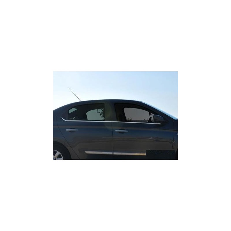 CUBRE MARCO VENTANA ACERO INOXIDABLE PEUGEOT 301 2012 