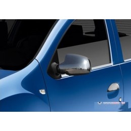 CUBRE RETROVISORES ACERO INOXIDABLE DACIA SANDERO 2012 