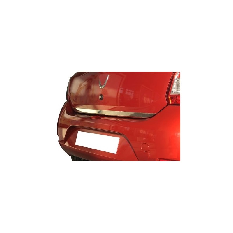 MOLDURA PORTON TRASERO ACERO INOXIDABLE DACIA SANDERO 2012 