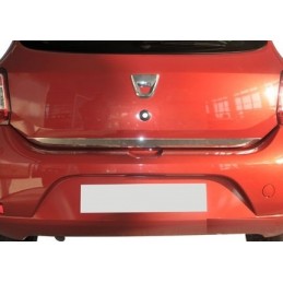 MOLDURA PORTON TRASERO ACERO INOXIDABLE DACIA SANDERO 2012 