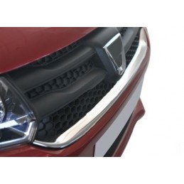 MOLDURA PARRILLA DELANTERA ACERO INOXIDABLE DACIA LOGAN 2013 