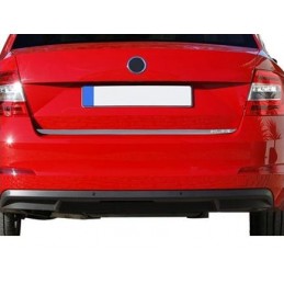 MOLDURA PORTON TRASERO ACERO INOXIDABLE SKODA OCTAVIA III 2013 