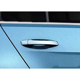 CUBRE MANETAS DE PUERTA ACERO INOXIDABLE SEAT LEON 5F 2013  4 PI