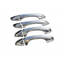CUBRE MANETAS DE PUERTA ACERO INOXIDABLE SEAT LEON 5F 2013  4 PI