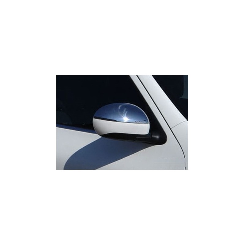 CUBRE RETROVISORES ACERO INOXIDABLE NISSAN JUKE 2014 