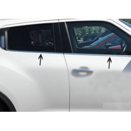 CUBRE MARCO VENTANA ACERO INOXIDABLE NISSAN JUKE 2014 