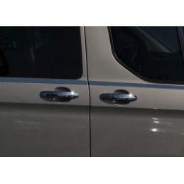 CUBRE MANETAS ACERO INOXIDABLE FORD TRANSIT 2014  4 PUERTAS