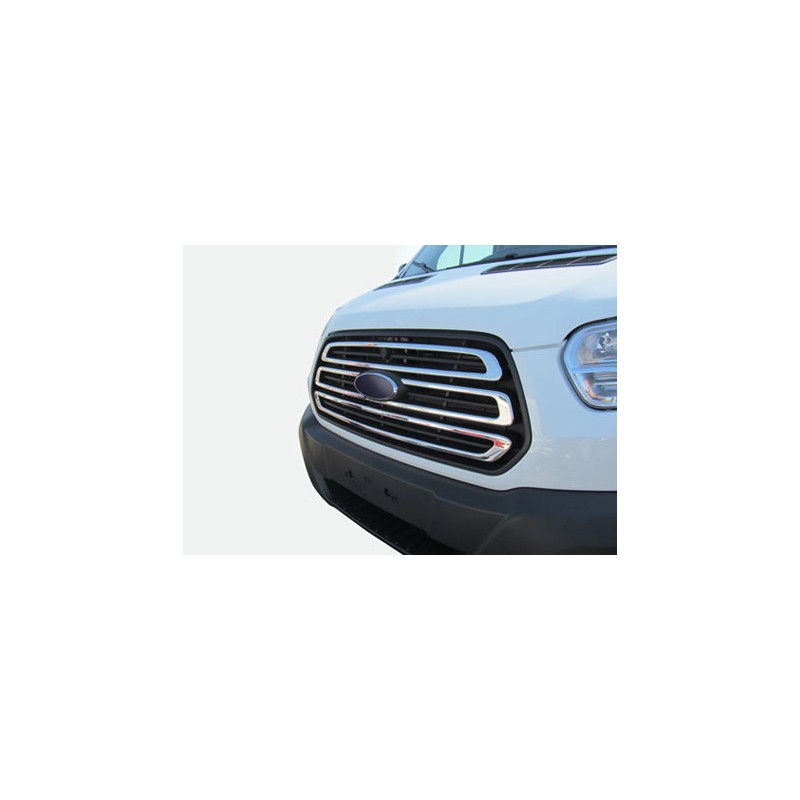 CUBRE PARRILLAS ACERO INOXIDABLE FORD TRANSIT 2014 