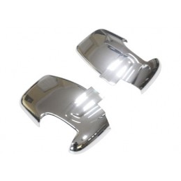 CUBRE RETROVISORES ACERO INOXIDABLE FORD TRANSIT 2014 
