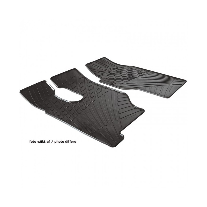 Alfombras Goma Volkswagen Transporter T6 2015 