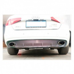 Difusor trasero Audi A4 Sedan 2012 2015 excl  S Line  lsquo RS Look
