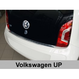PROTECTOR PARACHOQUES TRASERO ACERO INOXIDABLE VW UP 2012 