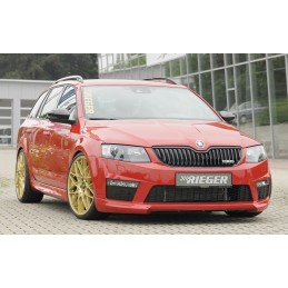 Anadido faldon delantero Skoda Octavia Rs 13  RIEGER