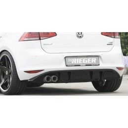 Anadido difusor trasero VW Golf VII  RIEGER salida izq 