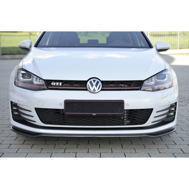 Espada delantera VW Golf VII GTI GTD RIEGER carbono