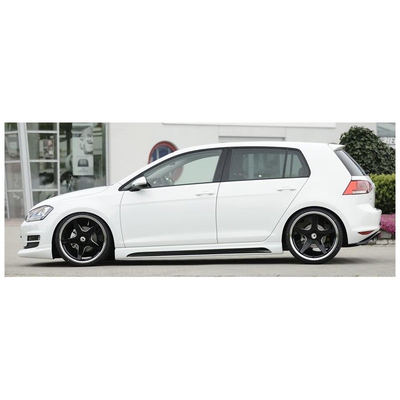 Faldones laterales con hueco VW Golf VII RIEGER